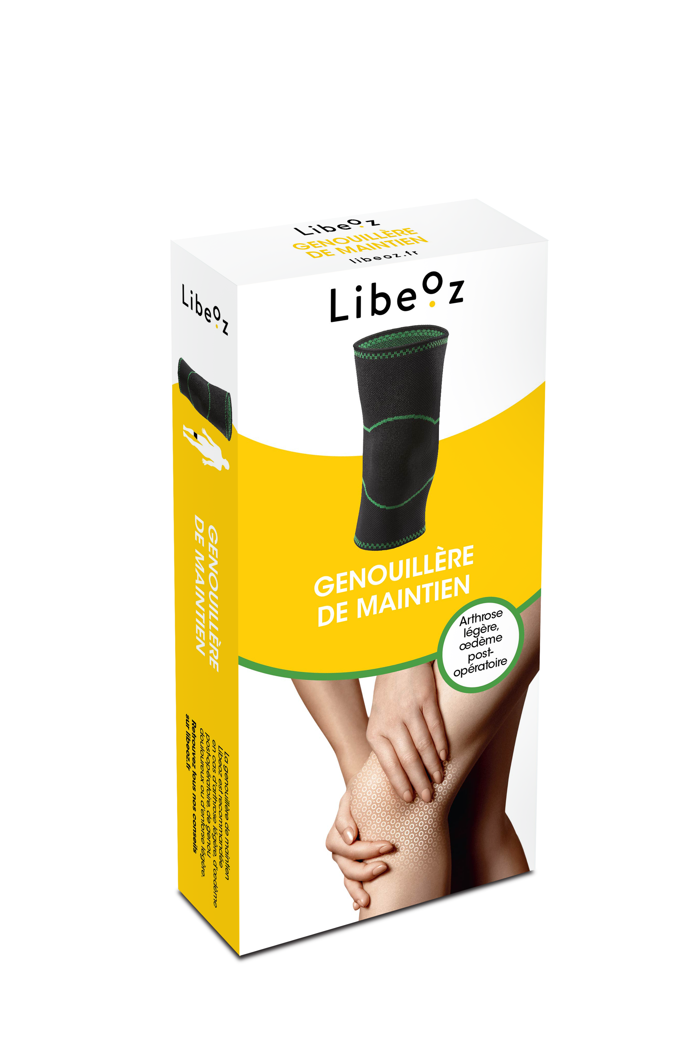 Inserts de genouillères noirs pour adulte Site | Castorama