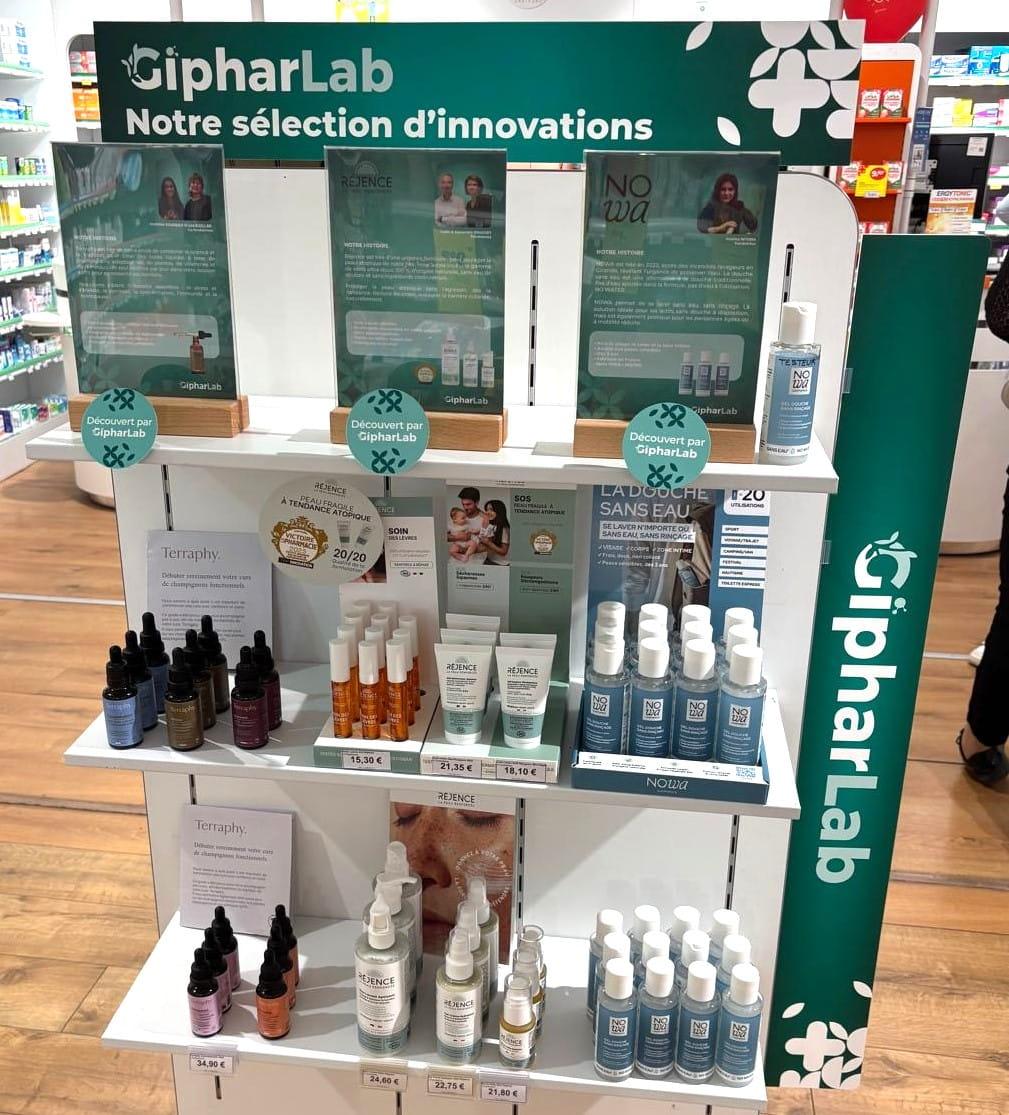 Giphar Lab en pharmacie Giphar Lab en pharmacie