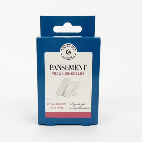 Pansement peaux sensibles - Boîte de 20 pansements