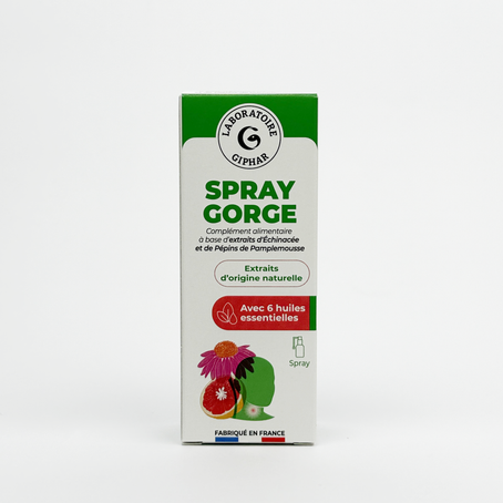 Spray gorge - Flacon de 15 ml