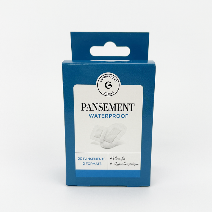 Pansement waterproof - Boîte de 20 pansements