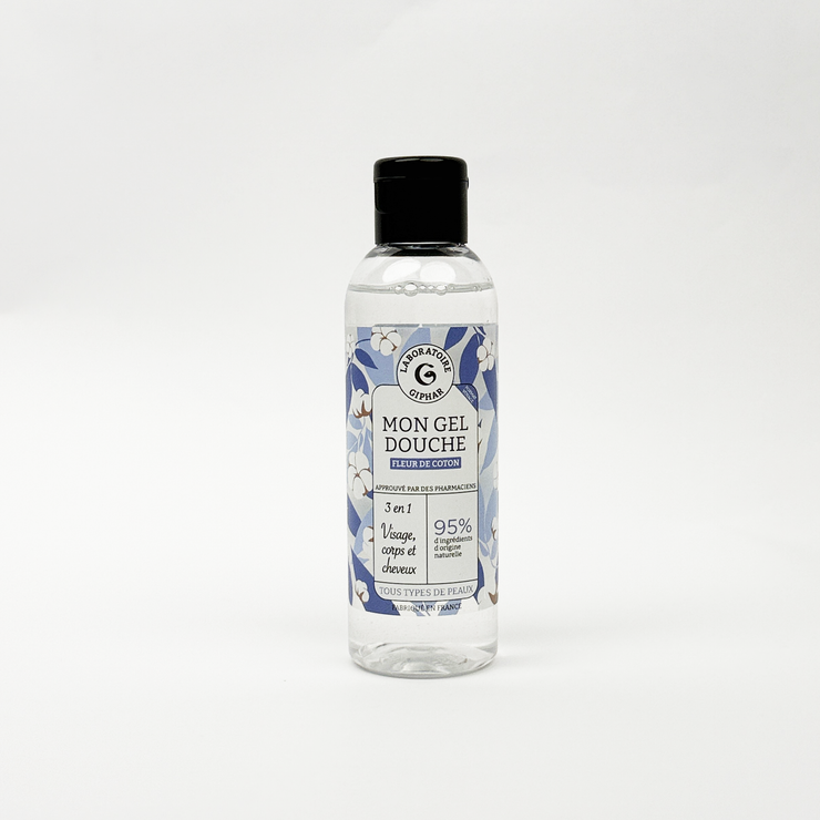 Mon Gel Douche 3 en 1 Fleur de Coton - Flacon de 100 ml