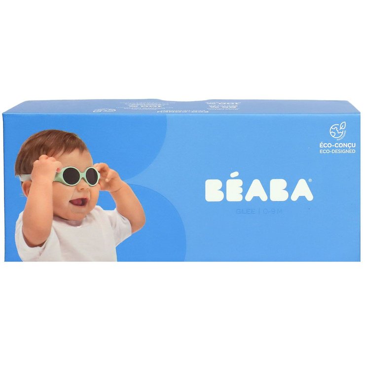 Lunettes soleil bebe bandeau reglable bleu 0 9 mois